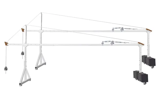 Electric Hoist Steel, Aluminum Suspended Working Platform for Glass Cleaning and Curtain Wall Installation with CE Approved