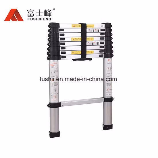 13 Step EN Cpmpliant Aluminum Single sided Telescopic Ladder