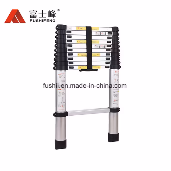 13 Step EN Cpmpliant Aluminum Single sided Telescopic Ladder